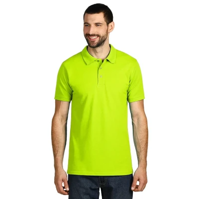 AZZURRO II, Poloshirt, 180 g/m2, Lime-Grün