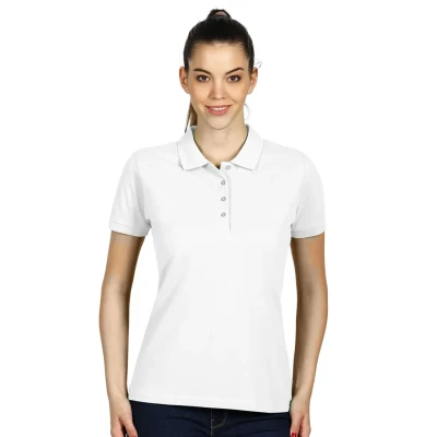 TOP GUN LADY, Damen-Poloshirt, 210 g/m2, Weiss