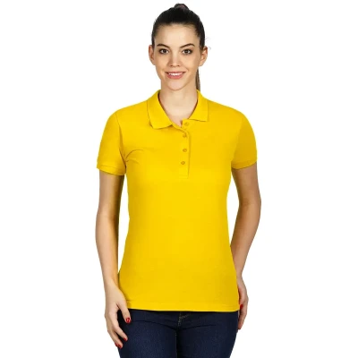 SUNNY, ženska polo majica, 180 g/m2, žuta