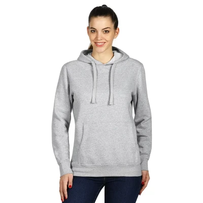 CHAMP, unisex hooded sweatshirt, 280 g/m2, ash