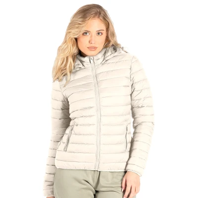 LIBERTY JACKET WOMEN, Damenjacke mit Kapuze, Weiss gebrochen