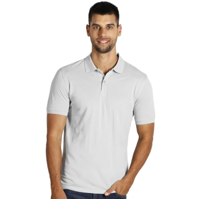 GO GREEN, Poloshirt, 180 g/m2, Grau