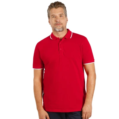 ATLANTIC, Poloshirt, 190 g/m2, Rot