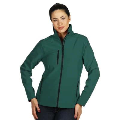 SKIPPER WOMEN, women's softshell jacket, green