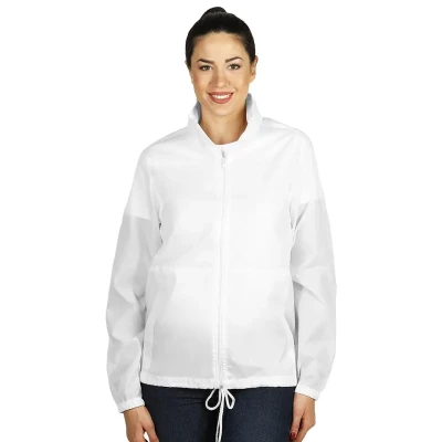 RIVER, Unisex windjacke, Weiss