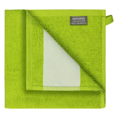WELLNESS 50, Handtuch, 380 g/m2, Lime-Grün