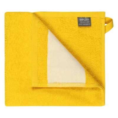 WELLNESS 50, hand towel, 380 g/m2, yellow