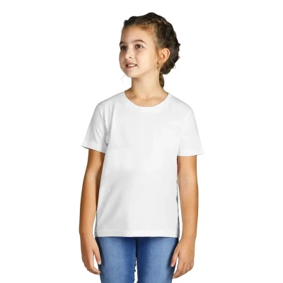 MASTER KID, Kinder-Baumwoll-T-Shirt, 150 g/m2, Weiss