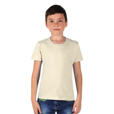MASTER KID, Kinder-Baumwoll-T-Shirt, 150 g/m2, Beige