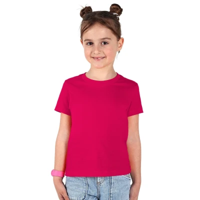 MASTER KID, Kinder-Baumwoll-T-Shirt, 150 g/m2, Fuchsia
