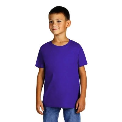 MASTER KID, dečja pamučna majica, 150 g/m2, ljubičasta