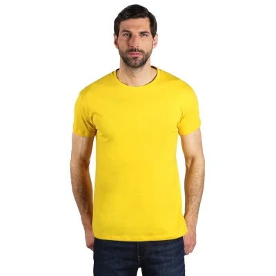 MASTER MEN, pamučna majica, 150 g/m2, žuta