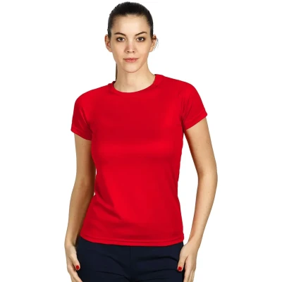 CROSSFIT LADY, Damen T-Shirt, 130 g/m2, Rot