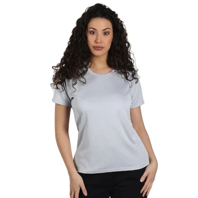 CROSSFIT LADY, Damen T-Shirt, 130 g/m2, Grau