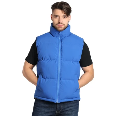 HUSKY VEST, Unisex wattierte Weste, Königsblau