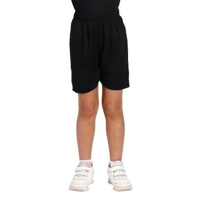 SPORTY KIDS, kid's sports shorts, 140 g/m2, black