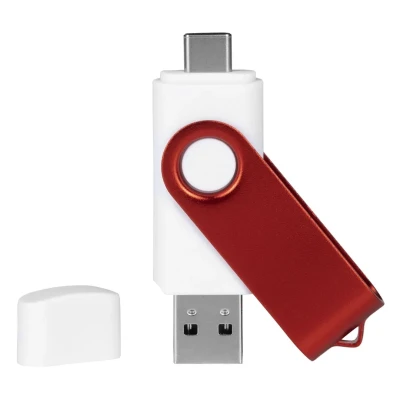 SMART C RED 3.0, USB-Stick, Weiss, 64GB