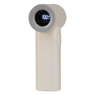 HELIOS, Handventilator mit 5 Geschwindigkeiten, Beige
