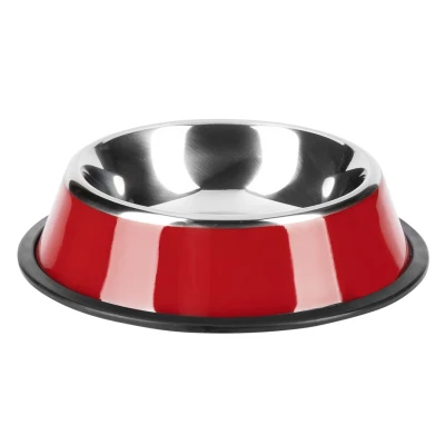 GARFIELD 16, pet bowl, 150 ml, red