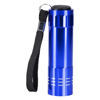 MAJORKA, Taschenlampe (9 LED), Blau