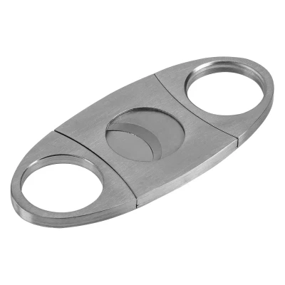 LANCET, Zigarrenschneider aus Metall, Silber