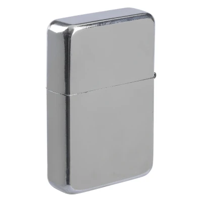 ARMY 100, flint metal lighter, shiny metal