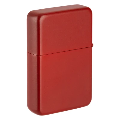 ARMY 100, flint metal lighter, red