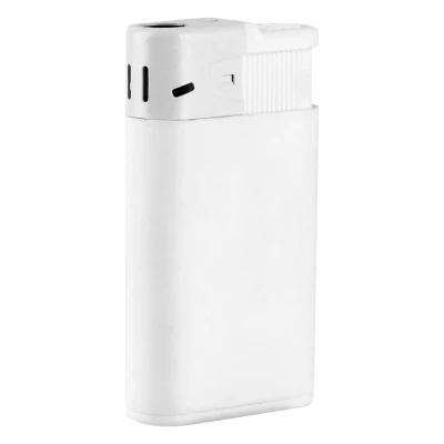 QUATTRO, jet flame electronic lighter white