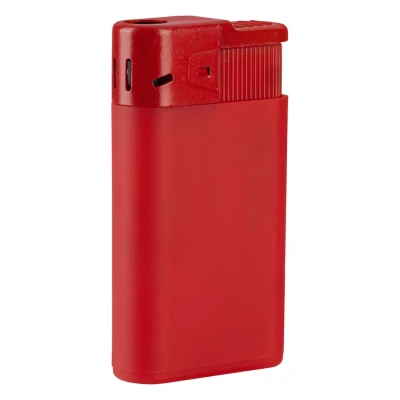 QUATTRO, jet flame electronic lighter red