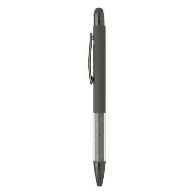 RUBY, metal "touch" ball pen, gray