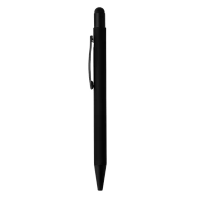 TITANIUM BLACK, metal "touch" ball pen, black
