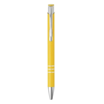 OGGI, metal ball pen, yellow