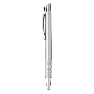 BART, plastic ball pen, silver