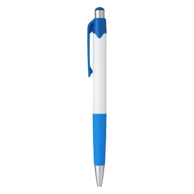 505, plastic ball pen, sky blue