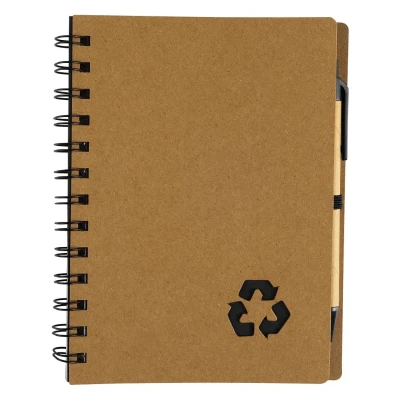 GEO, Notizbuch mit Stift, Schwarz