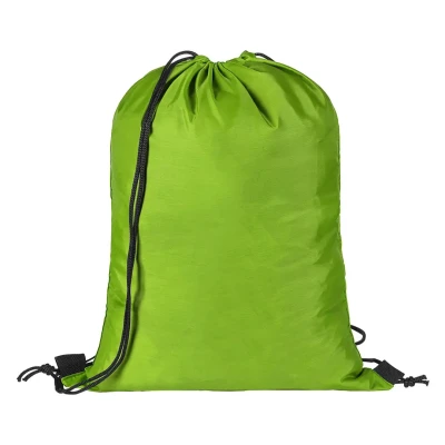 CITY RPET, RPET-Turnbeutel/Sportrucksack, Lime-Grün