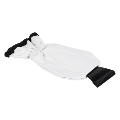 ICELAND, Eiskratzer mit Handschuh, Weiss