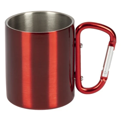 HIKE C, Metalltasse, 200 ml, Rot