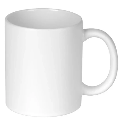 LASSI MATT, stoneware sublimation mug, 325 ml, white