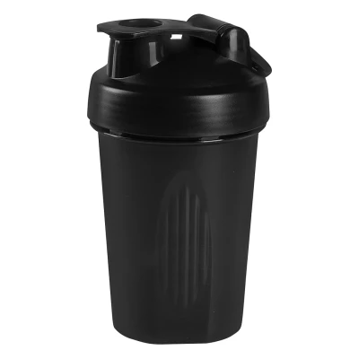 BOOSTER, Trinkflasche Shaker, 500 ml, Schwarz