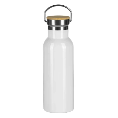 CALDO SUBLI, sublimation vacuum insulated bottle, 500 ml, white
