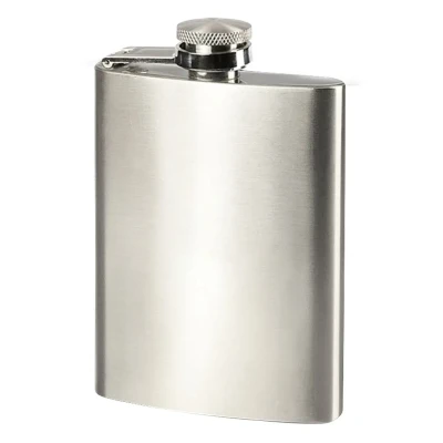 BRANDY 4, Flachmann, 115 ml, Silber