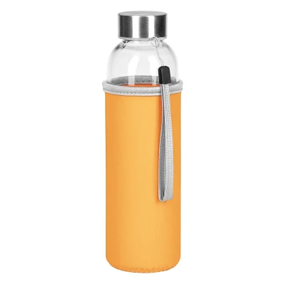 PRIMAVERA, Trinkflasche mit Neoprenhülle, 500 ml, Orange