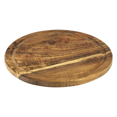 SCARPETTA, wooden chopping and serving board, brown
