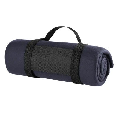 BLANKET ROLL, Fleecedecke aus Polarfleece, 180 g/m², Blau