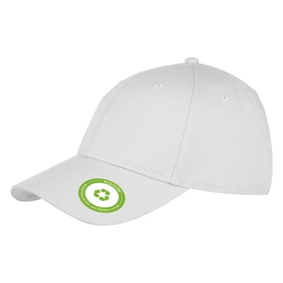 BENCH, Cap mit sechs Panels, Klettverschluss, Weiss