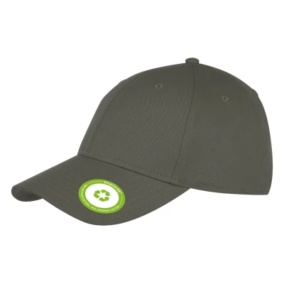 BENCH, cap, 6 panels, velcro closure, olive