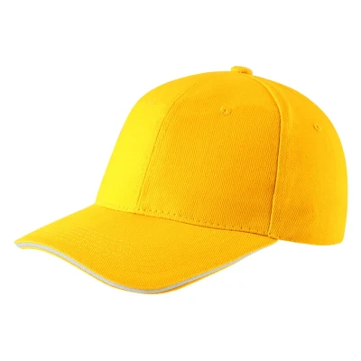 SPRINT, Cap mit sechs Panels und Klettverschluss, Gelb