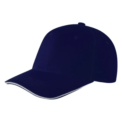 SPRINT, Cap mit sechs Panels und Klettverschluss, Blau