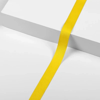 PROMO BAND, hat band, yellow